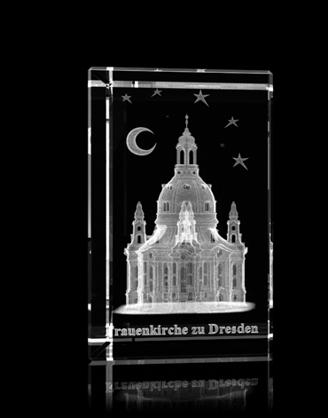 Dresden Souvenirs : Frauenkirche Dresden - Mond und Sterne