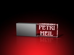 Vereinszugehörigkeit anerkennen - USB-Stick, LED weiß, 16 GB – GLASFOTO.COM