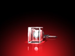 Babyelefant – Schlüsselanhänger Elefant mit LED Licht von GLASFOTO.COM