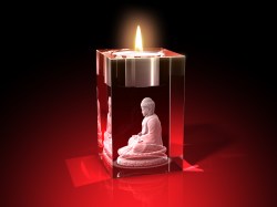 Buddha - Teelicht – GLASFOTO.COM