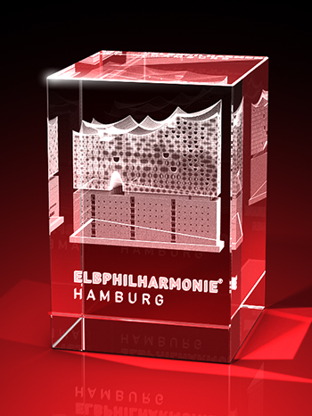 Elbphilharmonie Hamburg - Quader – GLASFOTO.COM