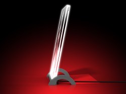 Glasfoto LED beleuchtet, 18 x 24, Hochformat