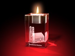 Dom München - Teelicht (50 x 80 x 50) – GLASFOTO.COM