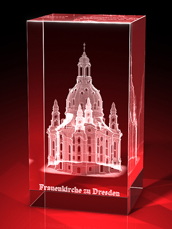  Frauenkirche zu Dresden - Frauenkirche - Quader – GLASFOTO.COM