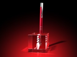 Herz + Ich mag dich - Stifthalter – GLASFOTO.COM