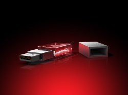Humboldt Forum - USB-Stick, LED weiß, 16 GB – GLASFOTO.COM