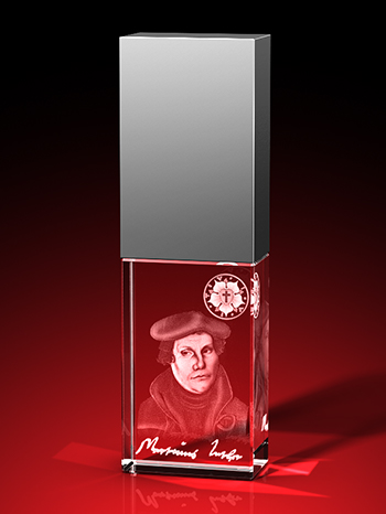 Martin Luther : USB-Stick, 16 GB mit LED-Licht