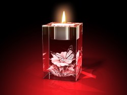 Osterdekoration : Schmetterling und Blume - Teelichthalter – GLASFOTO.COM