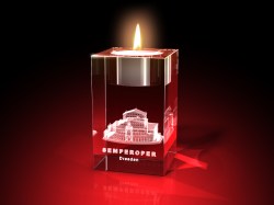 Teelicht_aus_Glas_mit_Semperoper_Motive