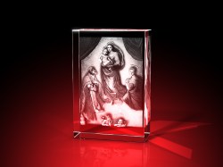 Sixtinische Madonna - Quader (60 x 90 x 30) – GLASFOTO.COM