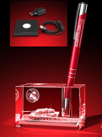 LEUCHTSOCKEL CRYSTAL LIGHT 2.0 – GLASFOTO.COM