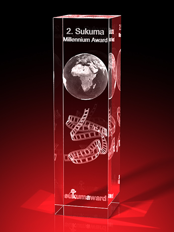 Glasfoto, 3d, glasbild, Kristallglas, Pokal, Auszeichnung, Award, GLASFOTO.COM