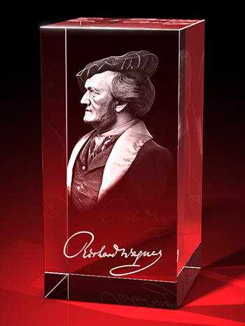 Richard Wagner : Richard Wagner - Quader – GLASFOTO.COM