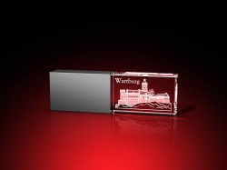 Wartburg - USB-Stick, LED weiß, 16 GB – GLASFOTO.COM