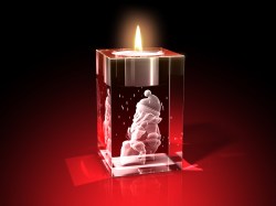 VORLAGE - Teelicht – GLASFOTO.COM