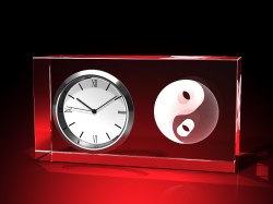 VORLAGE - Uhr, Glas rund – GLASFOTO.COM