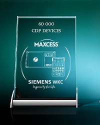 Mitarbeiterehrung - Siemens - Flachglas beleuchtet