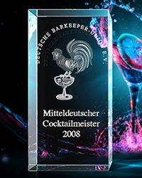 Pokal - Deutsche Barkeeper Union - Quader