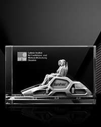 Abschiedsgeschenk - Leibnitz Institut - Quader