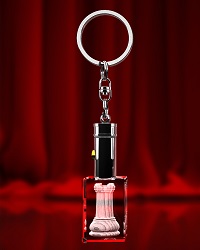 Schach Schlüsselanhänger - Turm - LED Leuchte – GLASFOTO.COM
