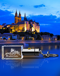 Give away - Sparkasse Meißen - LED Leuchte