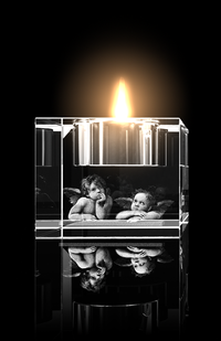 Raffael Engel : Teelichthalter von GLASFOTO.COM