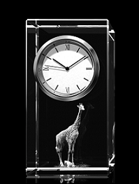 Giraffe - Glasuhr – Nur bei GLASFOTO.COM