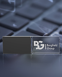 Mitarbeitergeschenk - Borgfield Group - USB-Stick