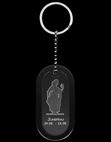 sternzeichen-jungfrau-dogtag-schluesselanhaenger