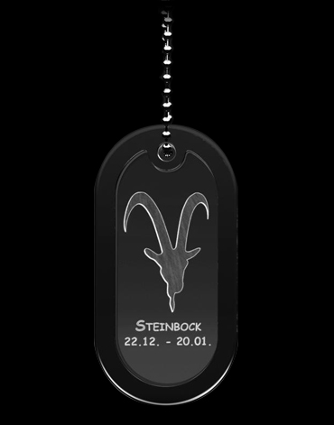 sternzeichen-steinbock-dogtag-mit-kette