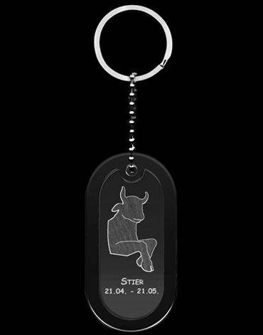 sternzeichen-stier-dogtag-schluesselanhaenger