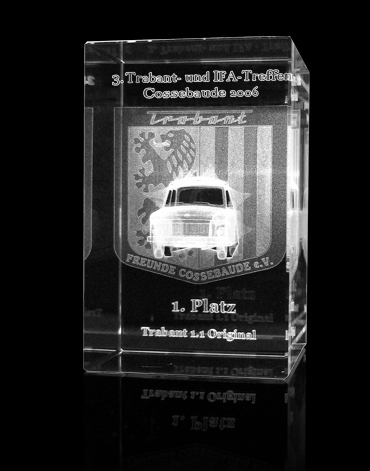 Autos : Glaspokal für Trabant- und IFA-Treffen